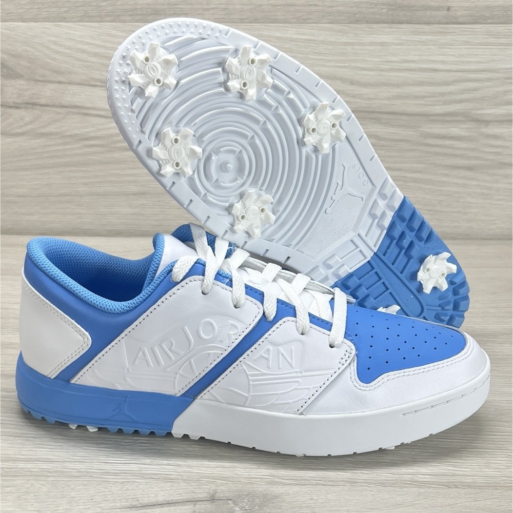 Jordan 1 Nu Retro Golf Shoes 'University Blue' FZ4153-101 Men's Size 13